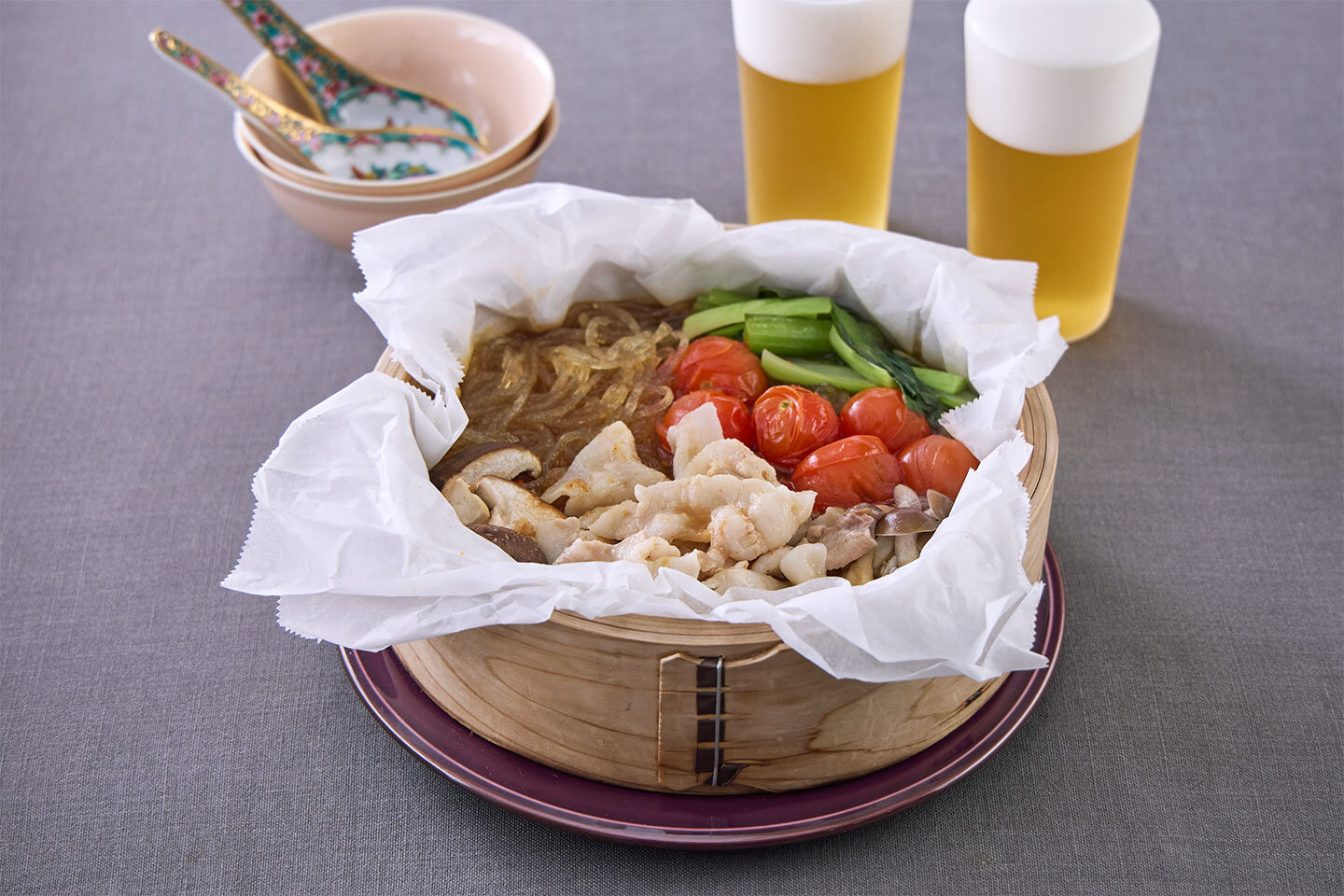 蒸し麻辣湯
