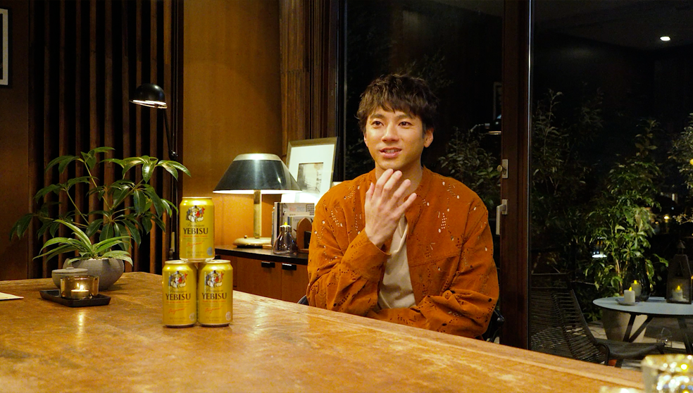 ヱビスCM「満たされる時間」篇　山田裕貴さん インタビュー