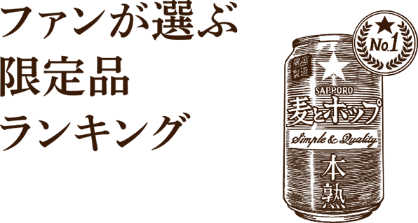 ファンが選ぶ限定品ランキング