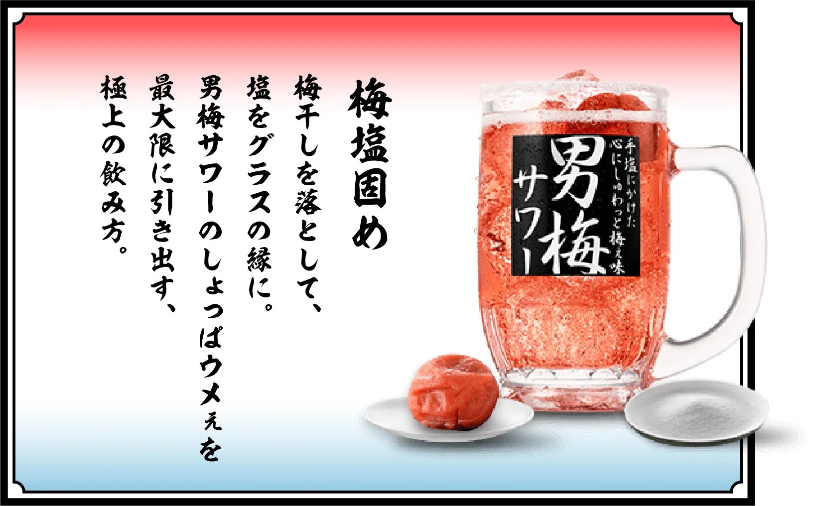 梅塩固め