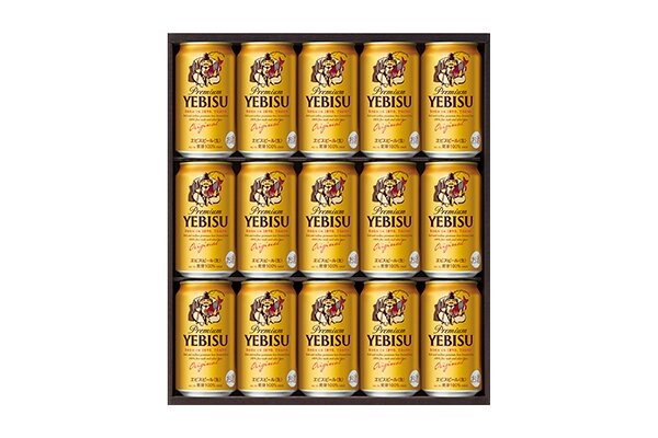 ヱビスビール缶350ml×15本
